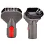 Насадка Dyson Stubborn Dirt Brush Tool 967765-02 для V8 овальная с ворсом (64183) - миниатюра 2