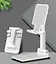 Подставка для телефона, смартфона, Folding desktop phone stand Белая - миниатюра 4