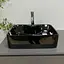 Умивальник VBI Forli black glossy накладний VBI-011106, Чорний - мініатюра 3
