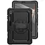 Чохол Rugged 3 Layers броньований протиударний з захистом Samsung Galaxy Tab S10 FE+ Plus 13.1 Чорний - мініатюра 3