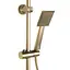 Душова система Rea Bravo brushed gold з виливом REA-P4121, Золотий - мініатюра 3