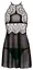 Комплект Cottelli Collection Lingerie Chemise Set S черный - миниатюра 7