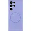 Чехол Lakshmi Silicone Cover Full Camera (AA) with MagFit для Samsung Galaxy S24 Ultra Сиреневый / Dasheen - миниатюра 1