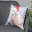 Подушка декоративна Home Line Кінь Санта 40х40 см (197706) - мініатюра 2