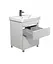 Тумба Мойдодир MoonShine 60 з умивальником Vivace 60 на ніжках Білий - мініатюра 2