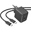 Сетевое зарядное устройство Hoco CS13A Ocean PD20W Type-C to Type-C Black - миниатюра 2