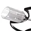 Люстра стельова Brille класична E14 40W CH (LK-282C/3) - мініатюра 3