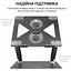 Охлаждающая подставка для ноутбука до 15.6 дюймов OfficePro LS-121-G 2xfans Aloy Aluminum Gray - миниатюра 6