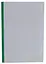 Папка-швидкозшивач 65листів/10 мм, з притискною планкою, 160/160 мкм BM.3371-99 BUROMAX (4823078912954) Зелений - мініатюра 1