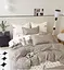 Постельное белье Двуспальное Діма Натуральный коттоновый комплект с компаньоном Турция Двухспалка Наволочки 70х70см - миниатюра 1