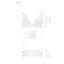 Эластичный топ с кружевом Passion TOP white L - миниатюра 3