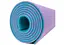Коврик для йоги и фитнеса EasyFit TPE+TC 6 мм двухслойный + Чехол фиолетовый с мятным (EF-1924E-VM) - миниатюра 3