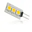 Лампа Brille світлодіодна LED G4 0.6W 3 pcs WW LF AC12V SMD5050 - мініатюра 3