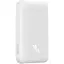 Павербанк BASEUS Magnetic Mini Wireless 1000MH USB-C PD 20W с беспроводной зарядкой Qi 15W Белый - миниатюра 1