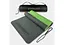 Коврик для йоги и фитнеса EasyFit TPE+TC 6 мм двухслойный + Чехол черный с зеленым (EF-1924s-BG) - миниатюра 1