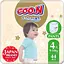 Упаковка трусиков-подгузников для детей Goo.N Premium Soft 4 L (9-14 кг) унисекс 88 шт. (44 шт. х 2 шт.) - миниатюра 2