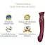 Смарт-вибратор 3 в 1 Zalo Queen Wine Red пульсирующая жемчужина и вакуум кристалл Swarovski - миниатюра 4