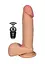Вібратор B - Series Real Apollo 7", 20 см (тілесний) - мініатюра 1