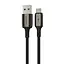 Кабель Proove Dense Metal USB to Micro USB 2.4A (1m) black (CCDM20001301) - мініатюра 1