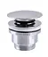 Донний клапан Globus Lux HG15-04A BR (Click-clack), Хром - мініатюра 1