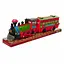 Детский инерционный паровоз Classic Train зеленый (836) - миниатюра 1