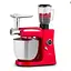 Кухонный комбайн 3в1 Klarstein Renata Rossa 2000 Вт (10040499) - миниатюра 1
