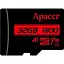Карта памяти Apacer MicroSDHC 32Gb Class 10 UHS-I/U1 R100 (AP32GMCSH10UB-RA) (121248) - миниатюра 1