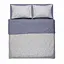 Набір постільної білизни 1,5сп Ardesto Gloria, 160х220см, 100% бавовна, сатин, геометрія, сіро-синій (ART1622PB) - мініатюра 1
