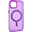 Чехол Epik TPU+PC Lily with MagSafe для Apple iPhone 15, 6.1 Purple - миниатюра 2