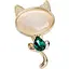 Брошь Котик (84946809) - миниатюра 1