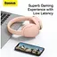 Наушники беспроводные полноразмерные Baseus Encok Wireless headphone D02 Pro розовые - миниатюра 7