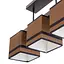 Люстра потолочная Brille с абажуром E14 60W BK (BKL-622S/3) - миниатюра 2