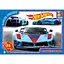 Пазл детский "Hot Wheels" G-Toys FW716, 70 элементов - миниатюра 1