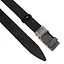 Ремень замшевый мужской на автомате JK-3430 (125 см) черный - миниатюра 3