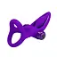 Эрекционное кольцо Pretty Love Vibration Cock Ring 9.9 см фиолетовый - миниатюра 5