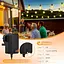 Уличные гирлянды Питание от электросети — G40 Garden Festoon Lights 100FT/30M Dimmable с дистанционным управлением - миниатюра 2