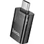 Перехідник Hoco UA36B USB-C Male to USB-A Female OTG Black [140337] - мініатюра 2