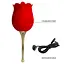 Кліторальний стимулятор Pretty Love Rose Lover Licking Stimulator 14.2 см червоний - мініатюра 7