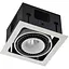 Точковий світильник Skarlat RGL7116-1 1×18W WH+BK 3000K - мініатюра 1