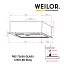 Вытяжка полновстраиваемая WEILOR PBS 72650 GLASS BG 1250 LED Strip - миниатюра 11
