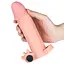 Насадка на пенис Lovetoy Pleasure X-Tender Flesh Add 2" 17.5 см телесный - миниатюра 6