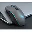 Мишка бездротова ігрова Gamousе X9 з акумулятором та підсвіткою Gray 2.4G Bluetooth - мініатюра 2