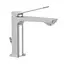 Смеситель для раковины Paffoni Tilt с донным клапаном steel TI075ST, Нержавеющая сталь - миниатюра 1