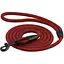 Поводок для собак Barksi Active 183х0.9 см из альпинистского шнура черно-красный - миниатюра 1