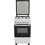 Комбинированная плита Eleyus Tekna 5007 CF WH - миниатюра 1