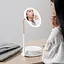 Зеркало Baseus Smart Beauty Series Lighted Makeup Mirror with Storage Box |3 Level touch brightness| (DGZM-02) - мініатюра 3