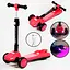 Самокат Best Scooter 60х16х67-79 см Червоний 000231316 - мініатюра 2