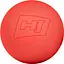 Силиконовый массажный мяч Hop-Sport HS-S063MB 63 мм красный - миниатюра 1