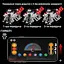 Конструктор двигателя V8 Ferrari F40 LM аккумуляторный мотор с приложением STEM конструктор двигателя внутреннего сгорания для детей и взрослых, 700 деталей - миниатюра 5