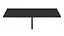 Обідній стіл-трансформер Ніка настінний Ferrum-decor 420x900x500 Чорний метал ДСП Сосна Кембра 16 мм (FRD-105166) - мініатюра 5